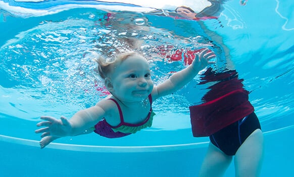 swimming will boost your child's confidence